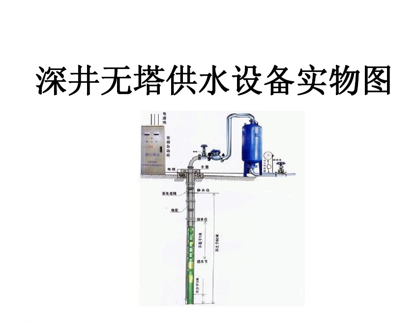 郑州管城区井泵无塔式供水设备